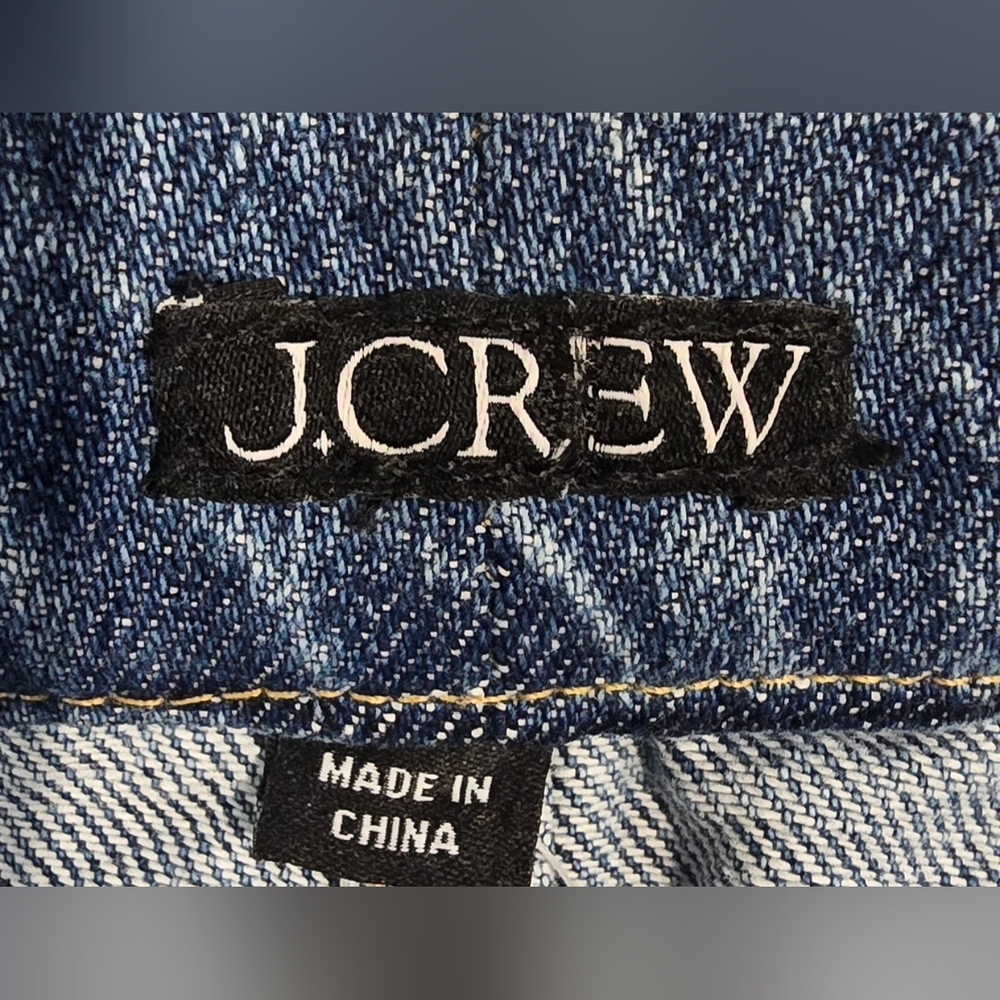 J.Crew Midi Denim Skirt Size 28 - Picture 6 of 8